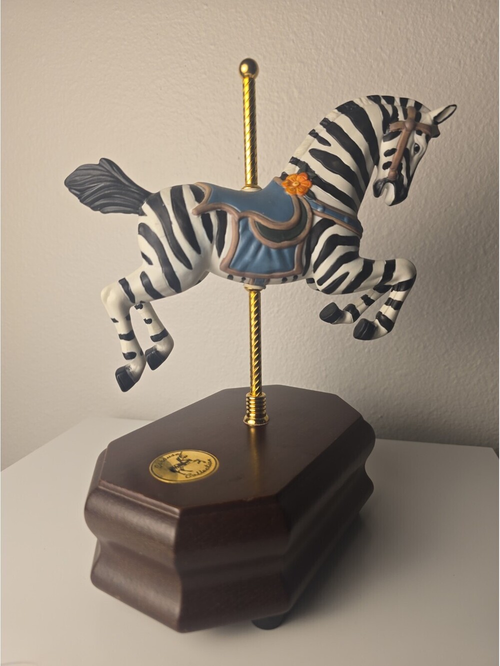 MOVING CAROUSEL ZEBRA CAROUSEL WALTZ TUNE 1991  WORKS
